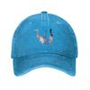 Laufenten-Trio Baseballkappe Einzigartige Hüte Sportkappe Hüte für Unisex Unisexs große Größe Hut Kappen Unisex Damen