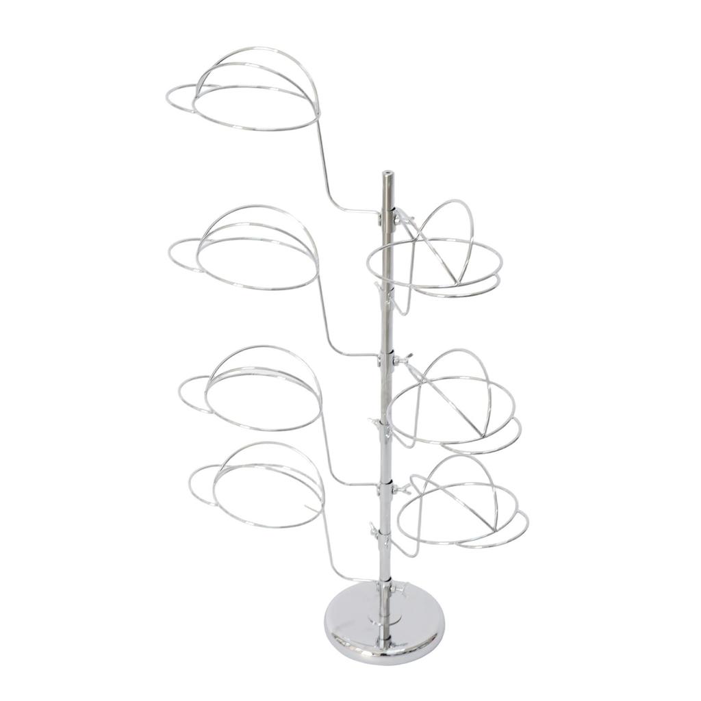 Stojak na kapelusze 7-poziomowy Metalowy stojak do ekspozycji kapeluszy do sklepu