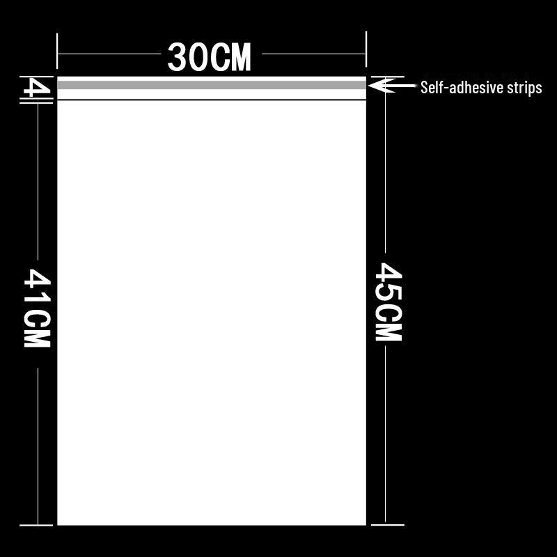 Transparent Self-Adhesive Plastic Bag for Packaging