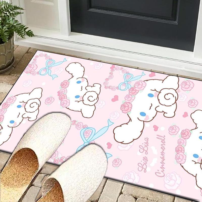 Hello Cat Fantasy World Office Rug Chair Mat, Game Carpet, Suitable for Front Door, Bedroom, Living Room, Desk, Holiday Gift