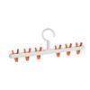 Adjustable Baby & Kids Clothes Rack with Trouser Clips and Small Hangers