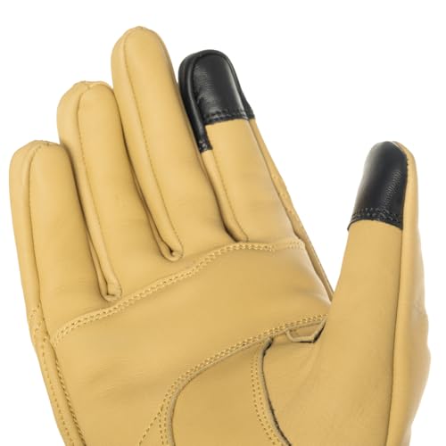 GK-862 Protective Leather Gloves for Motorcycles, Spring, Summer, and Autumn
