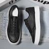 Fashion Men's Shoes Spring and Summer Canvas Breathable Casual Board Shoes Men's 2024 New Fashion Trend Low White Shoes Sneakers