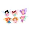 20Pcs Flower Fairy with Doll Decor Fly Wing Home Ornament Miniature Toy Gift