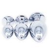 3pcs/Set Small Medium Big Stainless Steel Metal Anal Plug Dildo Sex Toys Products Butt Plug Gay Anal Beads