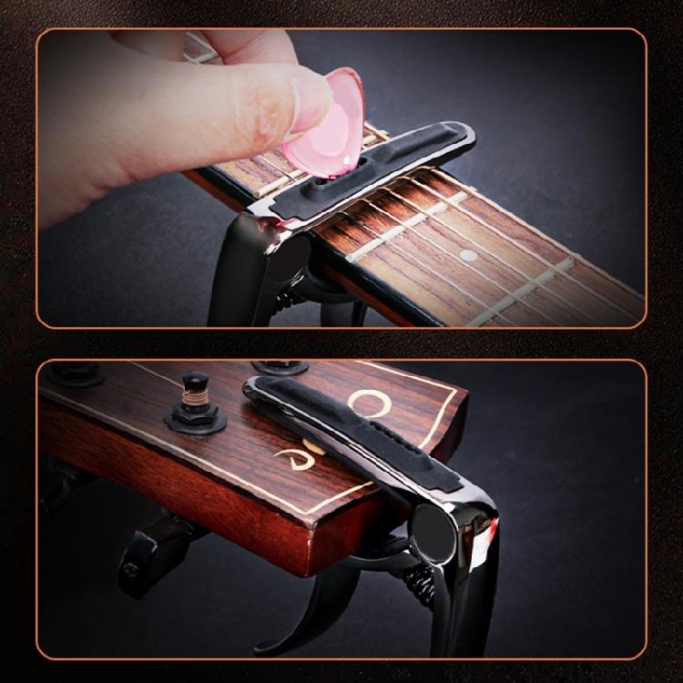 Portable Metal Capo Ukulele Capo Metal Capo for Guitars and Ukuleles Offer Precisions Tunings for Every Musician's Needs