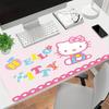1pc Hello Kitty Apple Hearts Cartoon Mouse Pad Design Washable, Rubber Base, Artwork for Desk & Computer, Large Mouse Pad