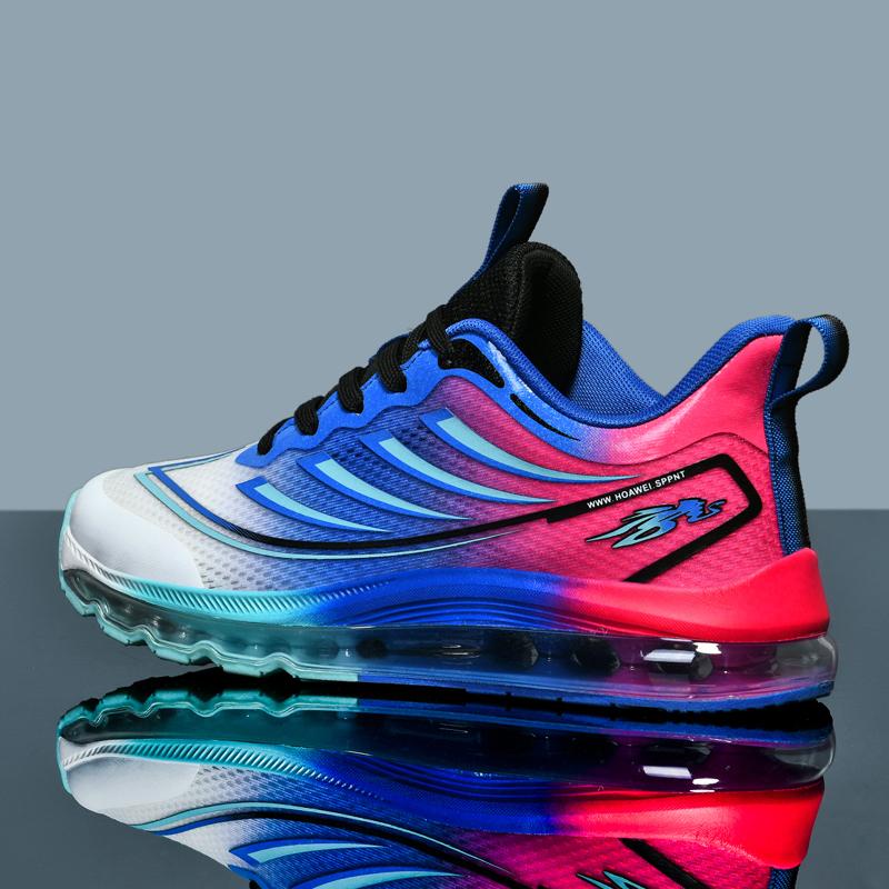 Air Cushion Marathon Men Sports Running Shoes Breathable Lightweight Women's Comfortable Athletic Nonskid Sneakers Size 39-48