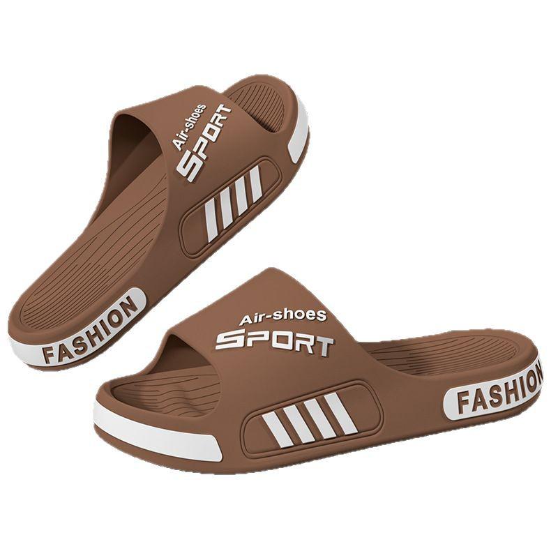 2025 New Style Plus Size Men's Outdoor Sport Slippers - Wear-Resistant, Non-Slip, Thick Sole for Home or Summer Use.