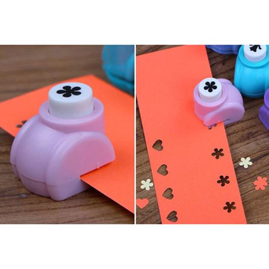 1Pc Mini Scrapbook Punch Handmade Cutter Printing DIY Paper Hole Puncher
