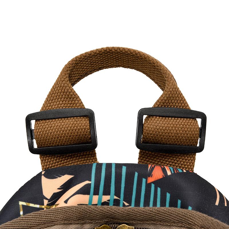 Commuter Backpack Women's Printed Backpack Travel Bag