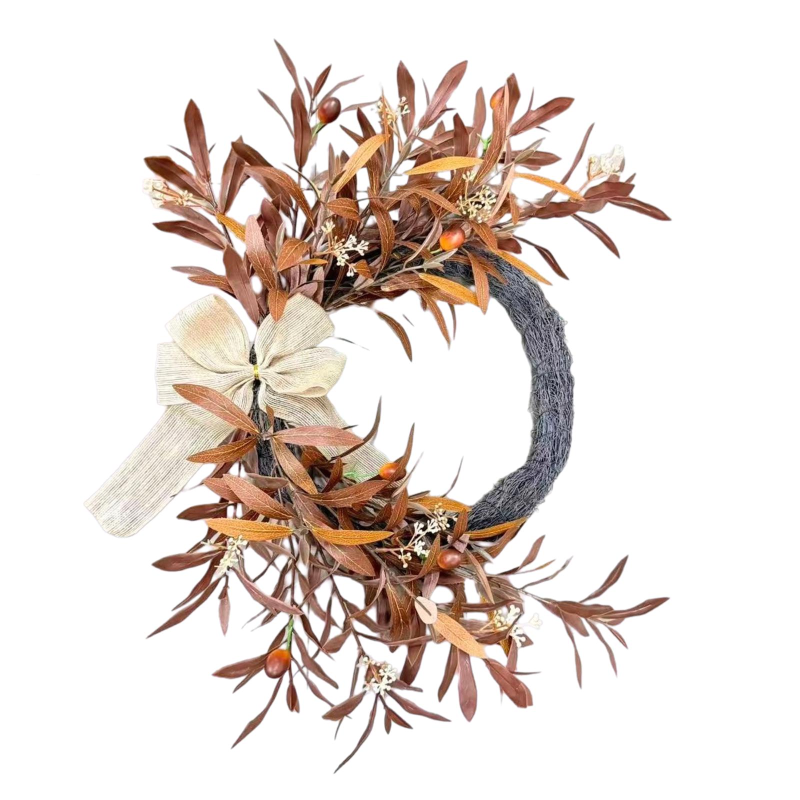Thanksgiving Pumpkin And  Leaf Garland One Size