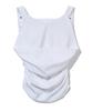 YOUHEE Halter Hoodie Sleeveless_White