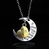 Rose  Heart & ( Mom Dad Brother Son Aunt Uncle Sister Daughter Grandma Grandpa)Necklace LS