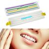 60 ks zubních abrazivních pásků na leštění 4 mm x 150 mm, dokončovací pilník na zuby, broušení a brusné pásky