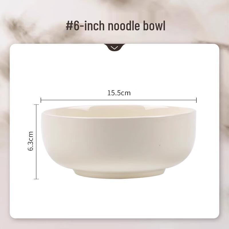Lín Pàn Light Luxury Cream Ceramic Dinnerware Set