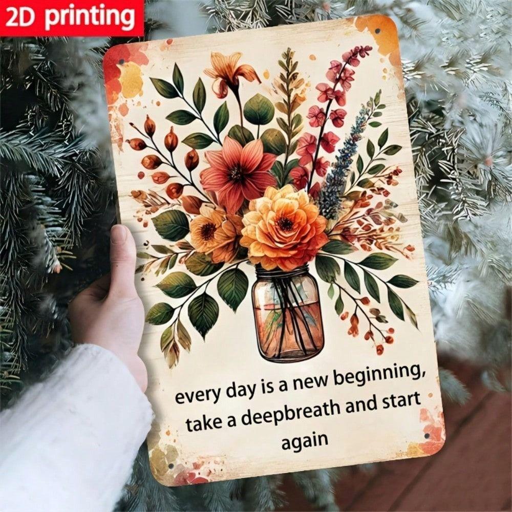 

Vintage Metal Tin Sign 20x30cm Retro Wall Art Home Decor