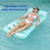 New Arrival Adult Inflatable PVC Water Lounger - Striped Mesh Floating Hammock