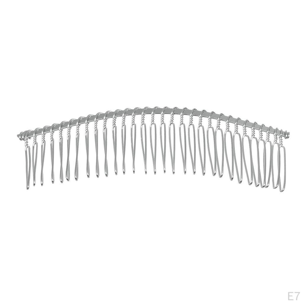 Hair Clips Side Combs Barrette Findings For DIY