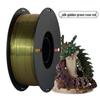 Filamento para Impressão 3D PLA Bicolor Ornamento de Dragão, 1KG - Acabamento Seda