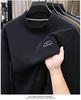 Dad's Winter Sweatshirt: Mid-Aged Men's Loose Fit, Double-Sided Coral Fleece Pullover