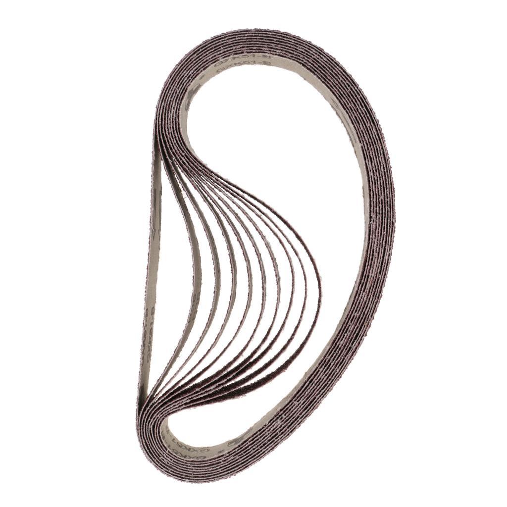 10 " *30" Sanding Belts , Aluminum Oxide Polishing Fine / Course Grit