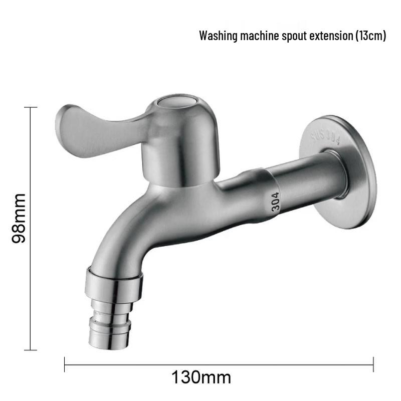 

TLXT304 Stainless Steel Outdoor Washing Machine Faucet