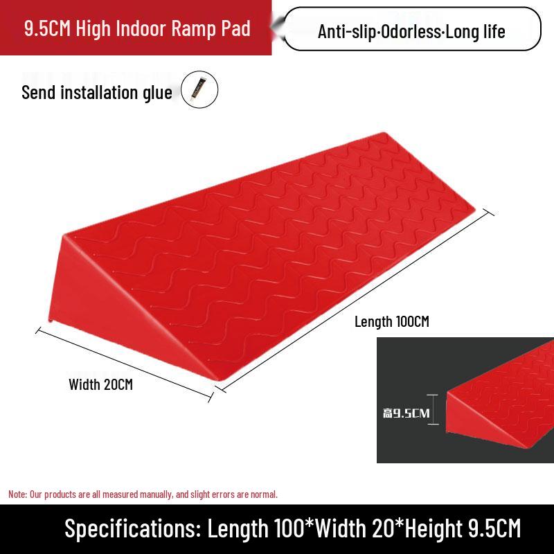 Threshold Uphill Ramp Mat for Indoor Sweeping Robots