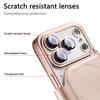 For iPhone 17 Pro Max 5G Luxury Case RFID Leather 360 Protect LENS Detachable 2IN1 Wallet Funda iPhone 17 Pro iPhone17 Air Cover