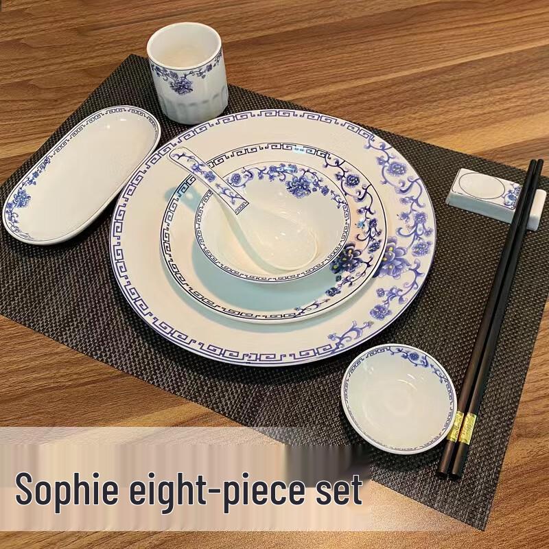 Shengjia Chinese Ceramic Dinnerware Set
