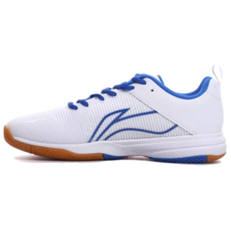 Li-Ning Synthetic Leather TPU Comfortable Trendy Non-Slip Wear-Resistant Low-Top Training Shoes Men sneaker White Blue Red AVQS003-1