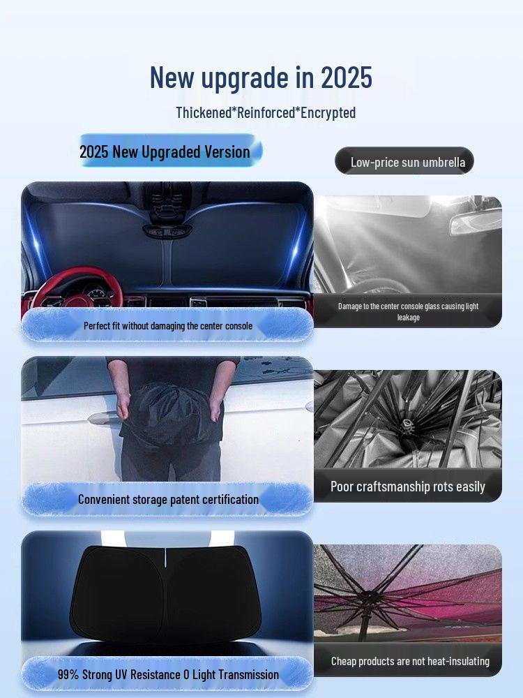 Subaru Forester, Outback, Legacy, Levorg, XV, WRX, BRZ Car Sunshade: Windshield Heat Insulation & Sun Protection