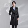 Trooman Professional Mid-Length Wool Blend Overcoat