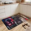 Cartoon Jujutsu Kaisen Floor Mat Non-slip Quick-dry Diatomaceous Earth Bath Mat, Absorbent Doormat