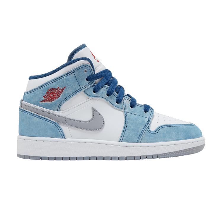 Air Jordan 1 Mid SE GS  French Blue  38