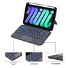 Magnetic Bluetooth Keyboard Case for iPad Mini 6 & 7 Tablets, 8.3" with Pen Slot, Smart Touchpad, and Backlit Keys
