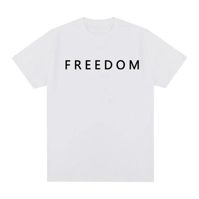 Freiheit Charlie Kirk T-Shirt Hohe Qualität 100% Baumwolle Locker Damen/Herren T-Shirts Streetwear Amerika Amerikanische Mode T-Shirts