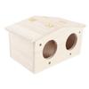 Wooden Pet Bird Nests House Breeding Box Cage Birdhouse Accessories for Parrots Swallows