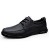 Genuine Leather Casual Shoes for Men Comfortable Anti-Slip Oxford Shoes Outdoor Lace-Up Sneakers Fashion Formal Dress Footwear