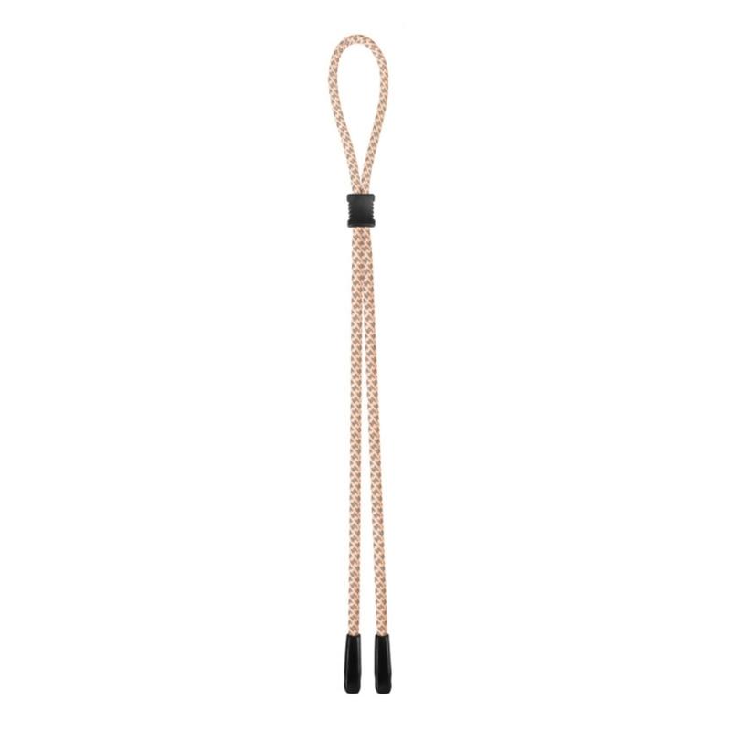Nonslip Polyester Glasses Cord Eyeglass Lanyard Holder Strap Double Hole Design For Night Jogging And Night Sports