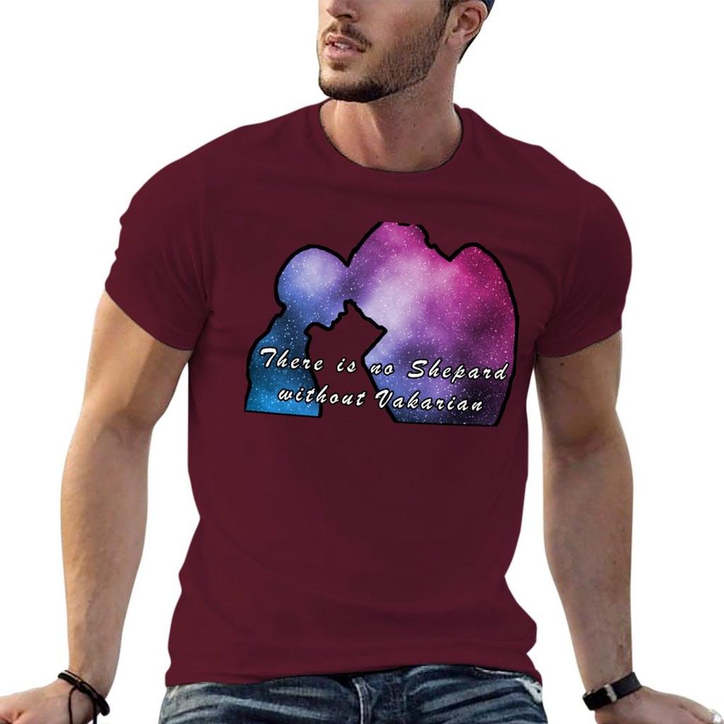 Mass Effect Femshep Garrus There Is No Shepard Without Vakarian Tshirt Shirts Graphic Graphics Unisexs Tshirts