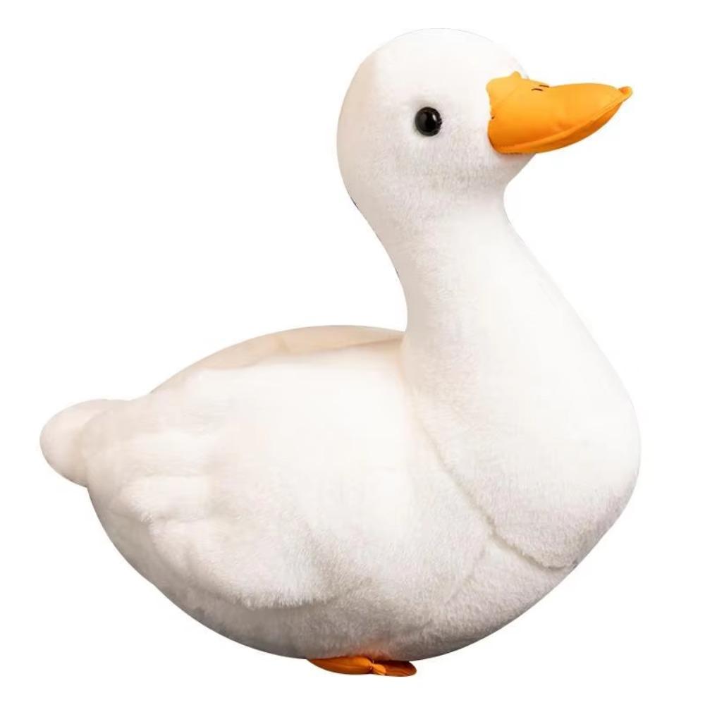 Stuffed Animal White Goose Stuffed Realistic Simulated Duck Toy Duck Plush Toy  Home Decor