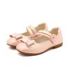 Scarpe da Bambina in Pelle Scarpe per Bambini Principessa Fiocco Scarpe Piatte per Damigella d'Onore Bambini Scarpe Piatte Casual Bambini Tacco Basso Scarpe da Ballo Matrimonio Morbide