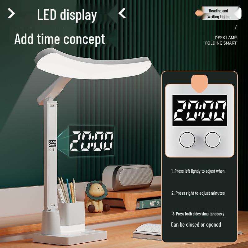 Children's Rechargeable LED Desk Lamp with Eye Protection