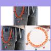 Christmas Fashion Double Layer Acrylic Belt Chain For Men And Women Casual Style