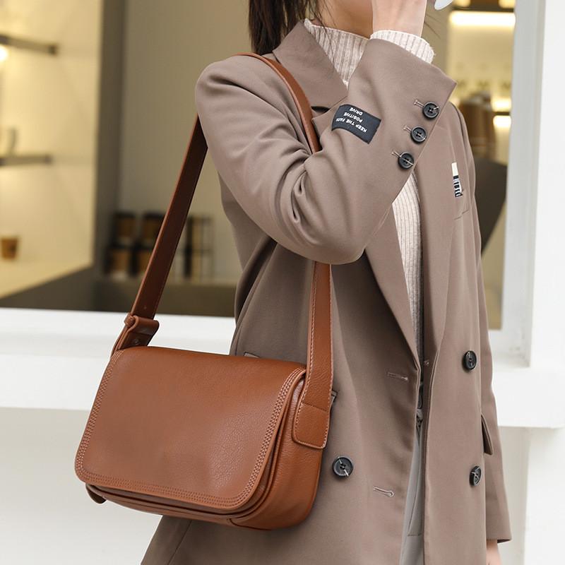 IELGY Корейская версия повседневной ретро-сумки почтальона — фото 13