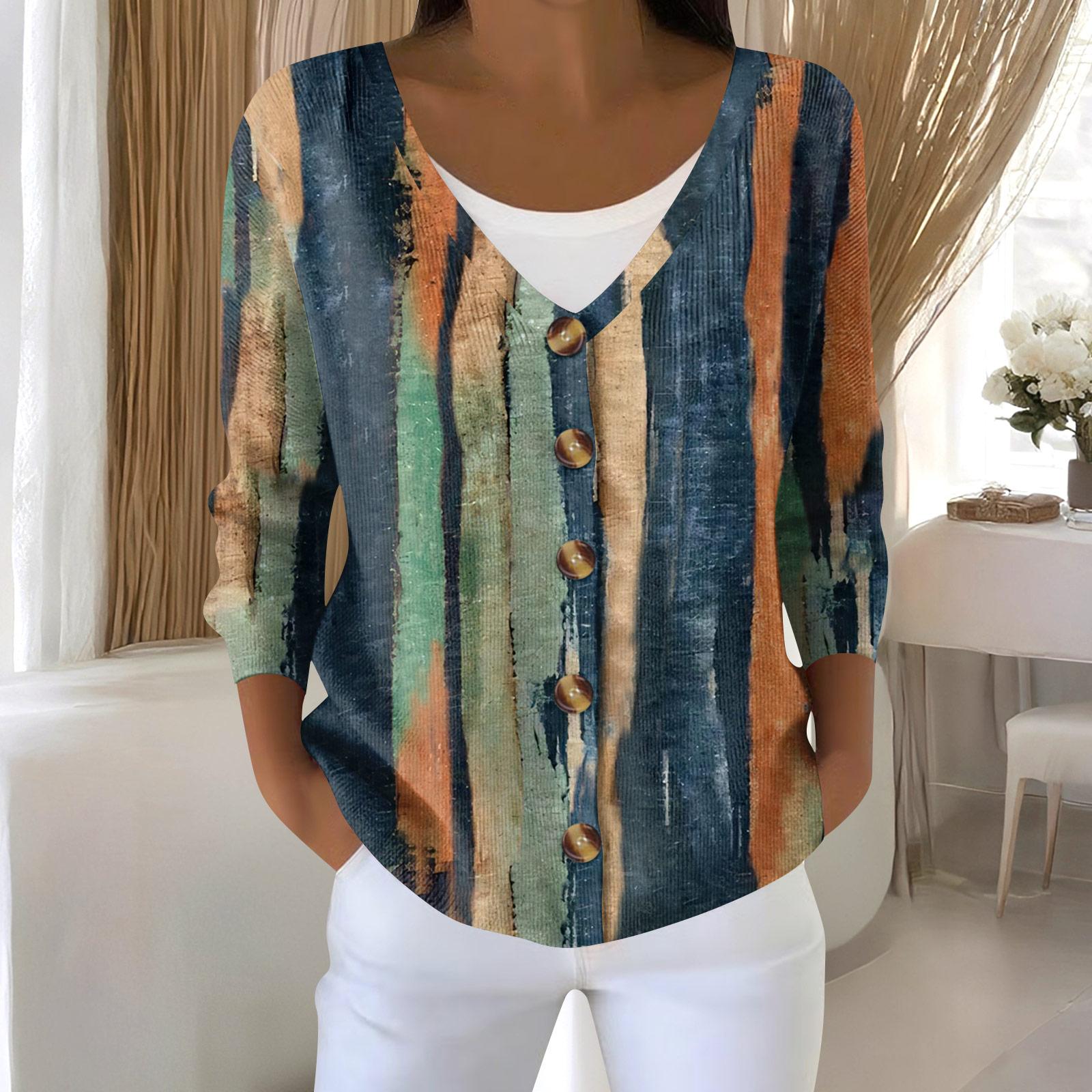 

Женская мода с длинным рукавом, рождественский принт «Снеговик-снежинка», куртка, кардиган L