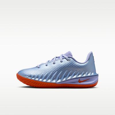 Nike G.T. Cut 4 Low top Children's Basketball Shoes Silver Gray Teenag