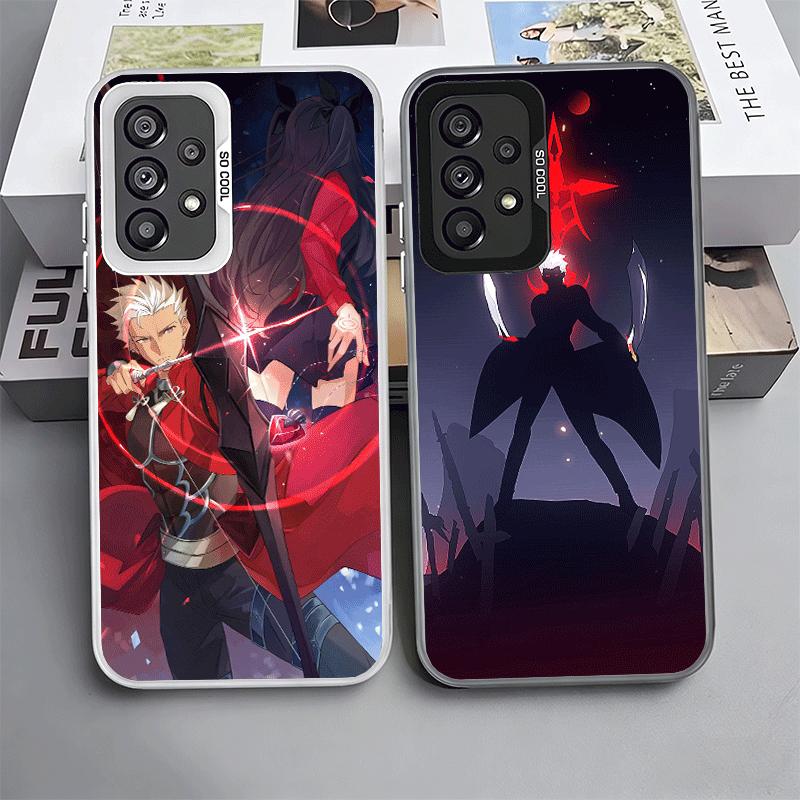 Fate Zero Stay Night Archer Soft Phone Case for Samsung A17 A16 A15 A14 A13 A57 A56 A55 A54 A53 A37 A36 A35 A34 A33 A26 A25 A24