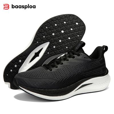 Men's Running Shoes Shockproof Wear-Resistant Training Shoes Lightweight Breathable Mesh Surface Outdoor Running Sports Shoes for Men